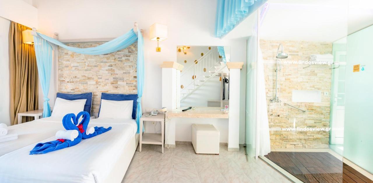 Lindos View Hotel エクステリア 写真